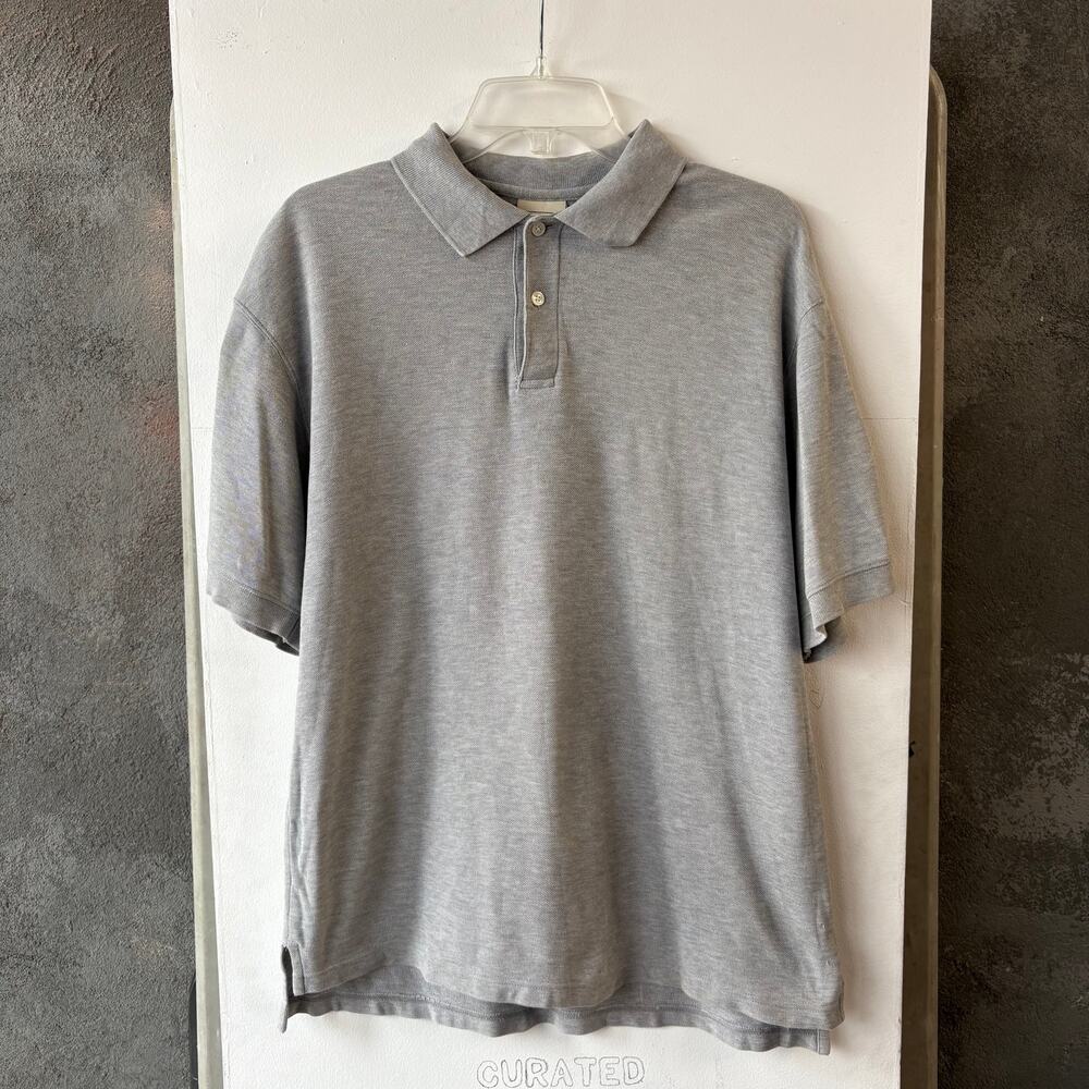 L.L Bean Vintage Grey Polo